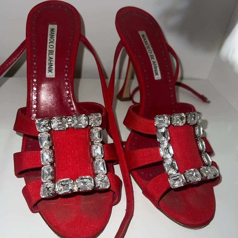 Manolo Blahnik Red Heels